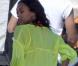 La belle Zoe Saldana en shooting maillots sur une plage de Los Cabos, au Mexique, le 25 janvier 2010.