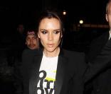 Victoria Beckham lors de la Fashion Week à New York le 12 février 2010