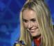 La magnifique skieuse américaine Lindsey Vonn, championne olympique de descente lors des Jeux Olympiques de Vancouver, au Canada, le 17 février 2010.