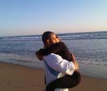 Eva Longoria et Tony Parker lors de la Saint-Valentin 