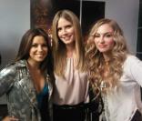 Eva Longoria, Heidi Klum et Drea di Matteo sur le set de Desperate Housewives 