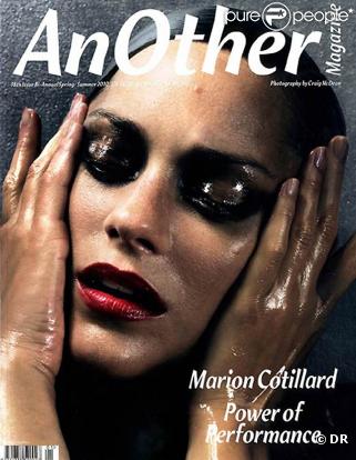 Marion Cotillard sublime en couverture de  Another Magazine.