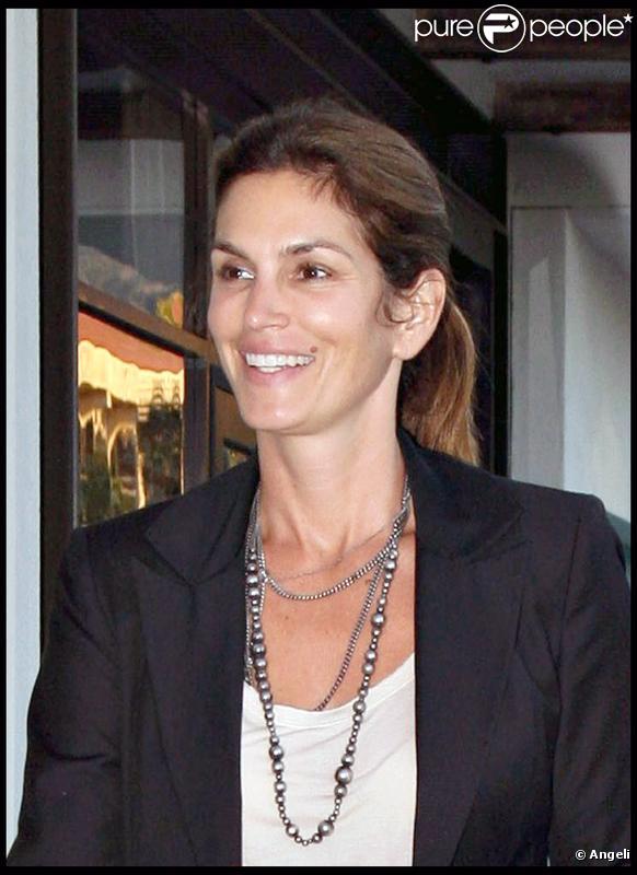 Cindy Crawford ; n'est-elle pas superbe sans make-up?