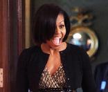 Michelle Obama à la Maison Blanche avec Harry Connick Jr