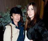 Mademoiselle Agnès et Tania Bruna Rosso à la projection parisienne du défilé Burberry à Londres, le 23 février 2010