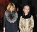 Anna Wintour et Franca Sozzani lors de la Vogue Party à Milan le 26 février 2010