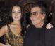 Lindsay Lohan et Robert Cavalli lors de la Vogue Party à Milan le 26 février 2010