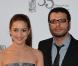 Audrey Dana et Mabrouk El Mechri lors de la 35e cérémonie des César le 27 février 2010