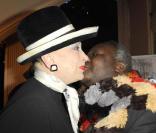 Magloire et Geneviève de Fontenay au dîner SOS Racisme, à Paris le 1er mars 2010 !