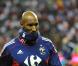 Nicolas Anelka lors du match amical de l'équipe de France face à l'Espagne