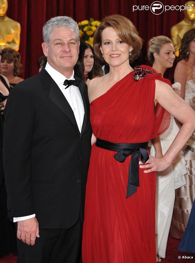 Sigourney Weaver, à l'occasion du tapis rouge de la 82e cérémonie des Oscars, au Kodak Theatre de Los Angeles, le 7 mars 2010.