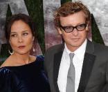 Simon Baker et son épouse à la fête pour les Oscars organisée par le magazine Vanity Fair le 7 mars 2010