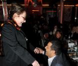 Josiane Balasko lors du lancement de la première édition de La Nuit des femmes à Paris le 7 mars 2010