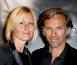 Luana et Paul Belmondo lors de la présentation de la nouvelle boutique du joaillier David Yurman au Printemps Haussmann à Paris le 7 mars 2010