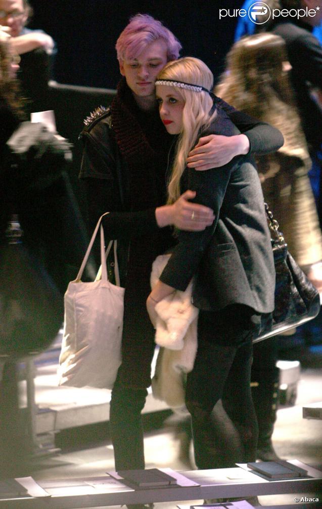 Peaches Geldof et son amoureux à New York en février 2010 