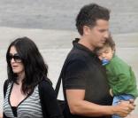 Paz Vega et son mari Orson avec leur fils, Orson 