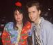 Eric Galliano et sa femme en 1988