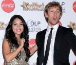 Vanessa Hudgens et Alex Pettyfer à l'occasion de la soirée de clôture du ShoWest, qui s'est tenue dans l'enceinte du Paris Hotel and Casino de Las Vegas, le 18 mars 2010. 