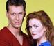 Julianne Moore dans la série  As the World turns , en 1985.