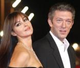Monica Bellucci et son mari Vincent Cassel au festival cinématographique de Rome en Octobre 2008 