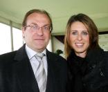 Laurent Fignon et sa femme Valérie, le 27 janvier 2008 !