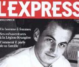 L'Express avec en couverture, Pal Sarkozy il y a quelques années 