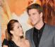 Miley Cyrus et Liam Hemsworth lors de l'avant-première à Hollywood de The Last Song le 25 mars 2010