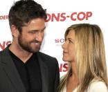 Jennifer Aniston et Gérard Butler à la première de The Bounty Killer à Berlin. Le 29 mars 2010