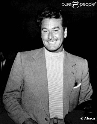 Errol Flynn, légendaire acteur des années 30 dont le fils a mystérieusement disparu en 1970 au Cambodge