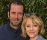 Christian Vadim et sa compagne Julia Livage 