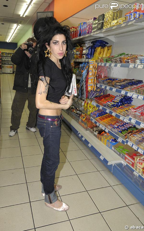 Les stars font leur courses : Amy Winehouse