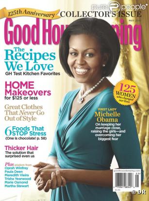 Michelle Obama en couverture de Good Housekeeping