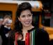 America Ferrera animera une vente aux enchères au profit de l'association Save the Children, dont elle est l'ambassadrice, lundi 12 avril, à New York.