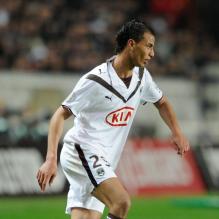 Marouane Chamakh (Bordeaux), au Parc des Princes, lors du match PSG-Bordeaux, le  samedi 10 avril.