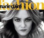 Vanessa Paradis en couverture de Marie-Claire US 
