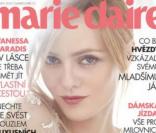 Vanessa Paradis en couverture du Marie-Claire Tchèque 