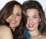 Andie MacDowell et sa fille Rainey à Beverly Hills le 14 avril 2010