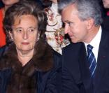 Bernadette Chirac et Bernard Arnault