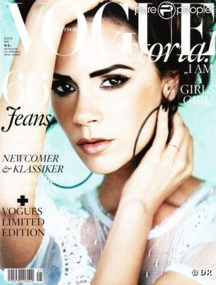 Victoria Beckham en couverture du Vogue Allemagne du mois de mai