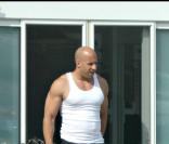 Vin Diesel sur le tournage de Fast and Furious 4