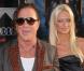 Mickey Rourke et Anastassija Makarenko, à l'occasion de l'avant-première américaine d'Iron Man 2, qui s'est tenue au El Capitan Theatre d'Hollywood, à Los Angeles, le 26 avril 2010.