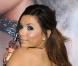Eva Longoria lors de la soirée de lancement de son parfum "Eva" dans son restaurant le Beso à Los Angeles le 27 avril 2010