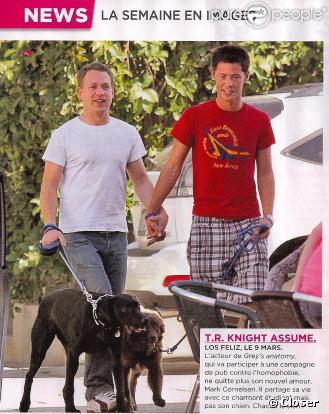 T.R. Knight et son petit ami