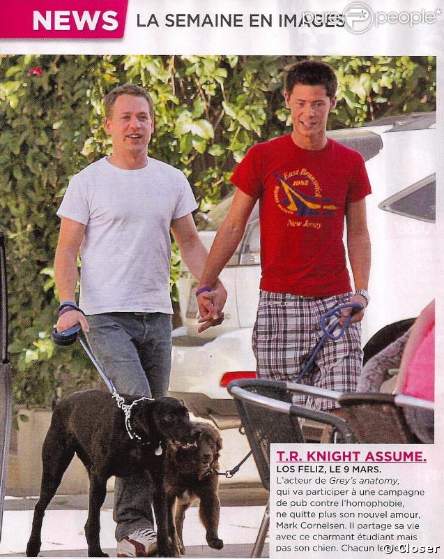 T.R. Knight et son petit ami
