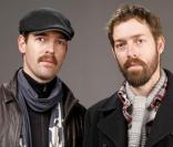 Mark et Michael Polish actuellement en tournage à Paris de  For lovers only.  