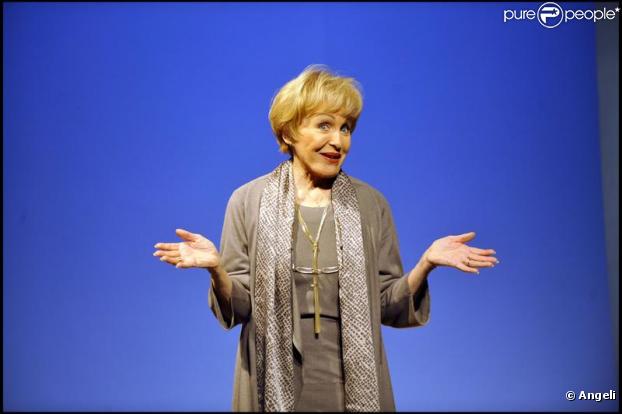 Nicole Croiseille dans la pièce Jalousie en trois mails (4 mai 2010)