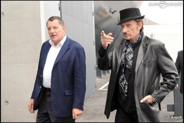 Jean-Claude Camus et Johnny Hallyday