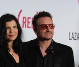Bono et son épouse à la première de The Lazarus Effect, à New York. 04/05/2010