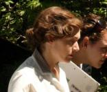 Kate Winslet sur le tournage de Mildred Pierce à New York le 5 mai 2010