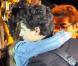  Kevin, Joe et Nick Jonas des Jonas Brothers en plein tournage de leur série Jonas au côté de la ravissante Nicole Anderson sur la plage le 5 mai 2010 